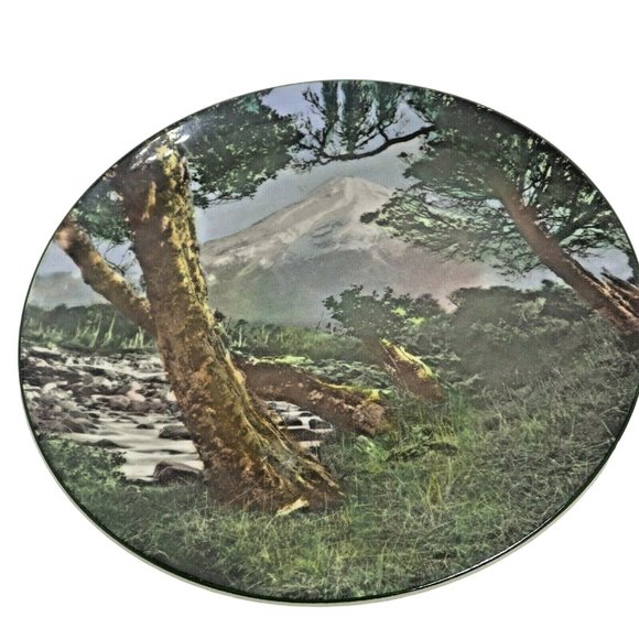 Royal Doulton Other - Royal Doulton Mount Egmont Plate National Park New Zealand Volcano stratovolcano